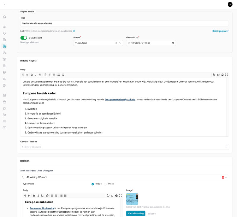 AI in een webapplicatie