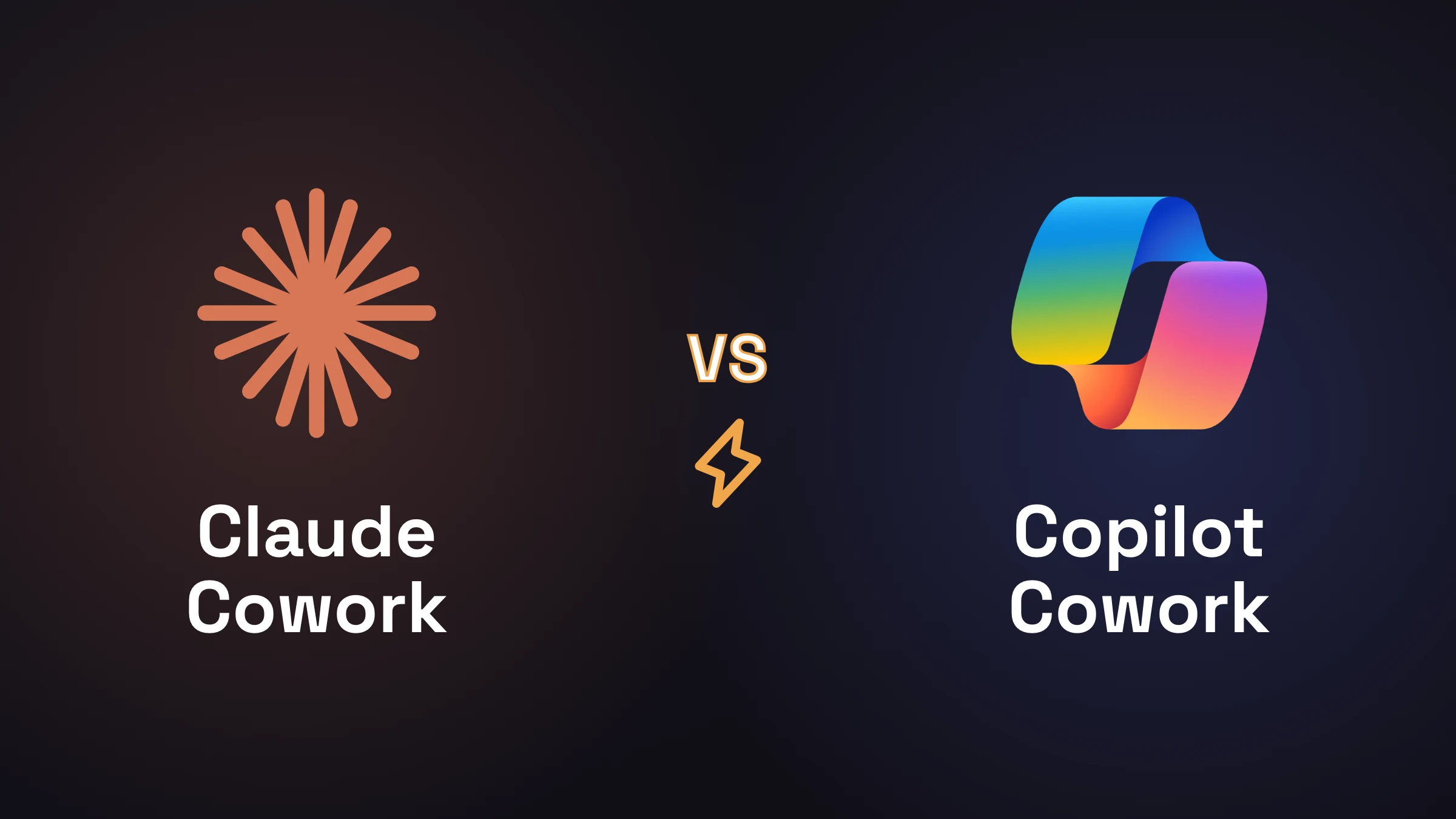 Claude Cowork versus Copilot Cowork