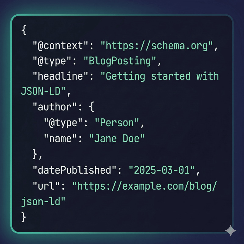 Smarter SEO and GEO with JSON-LD